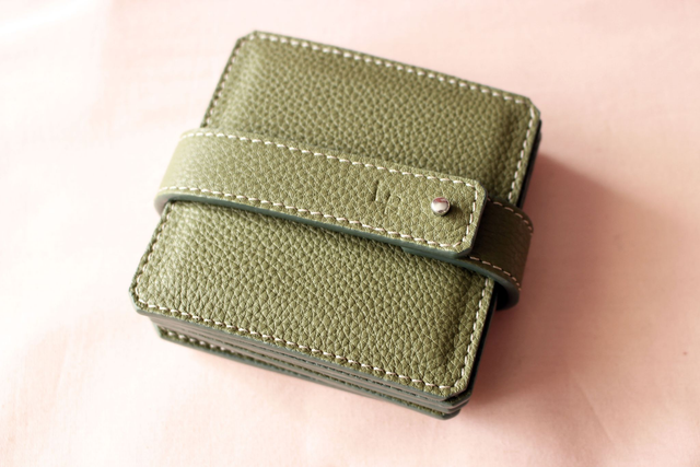 Dessous de verre Kaki & Crème (x6)