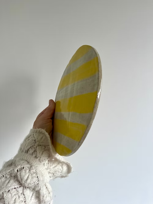 Dessous de plat rayures colorées