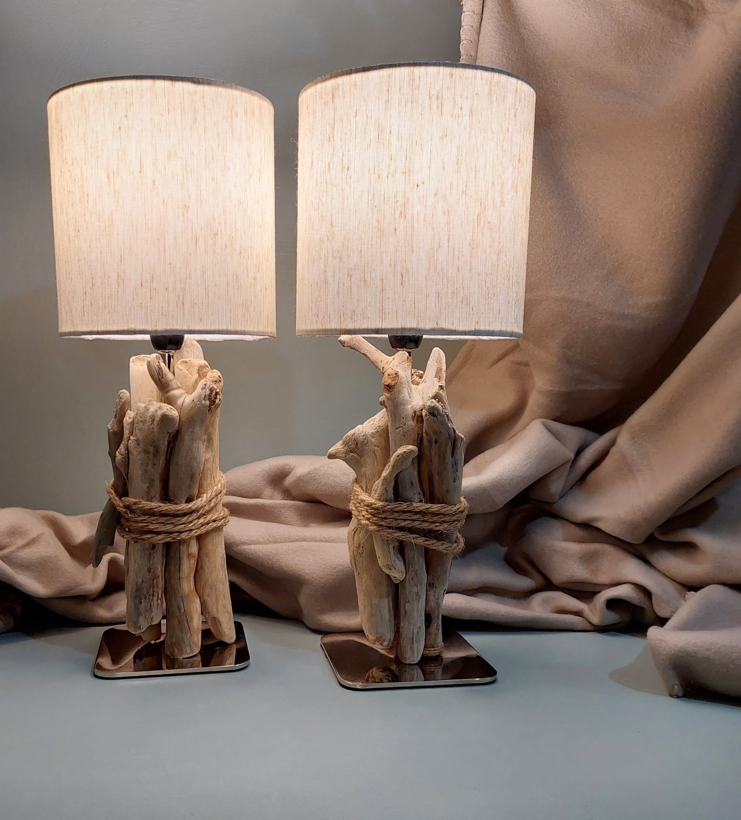 Lampes jumelles Ganivelle