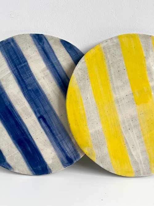 Dessous de plat rayures colorées