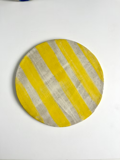 Dessous de plat rayures colorées