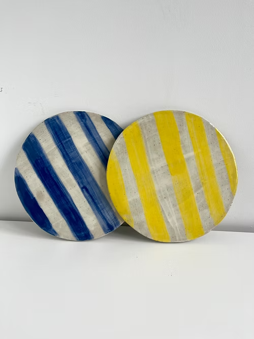 Dessous de plat rayures colorées